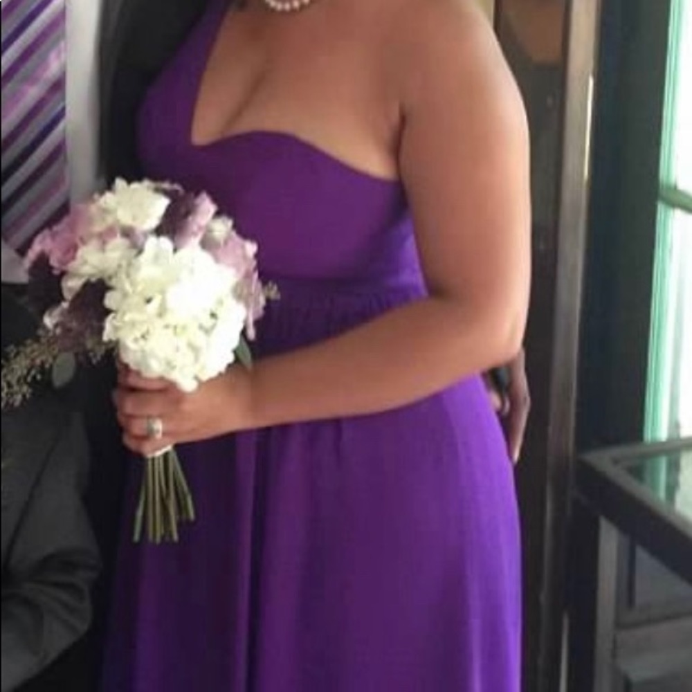 Alfred Angelo Purple Bridesmaid dress
